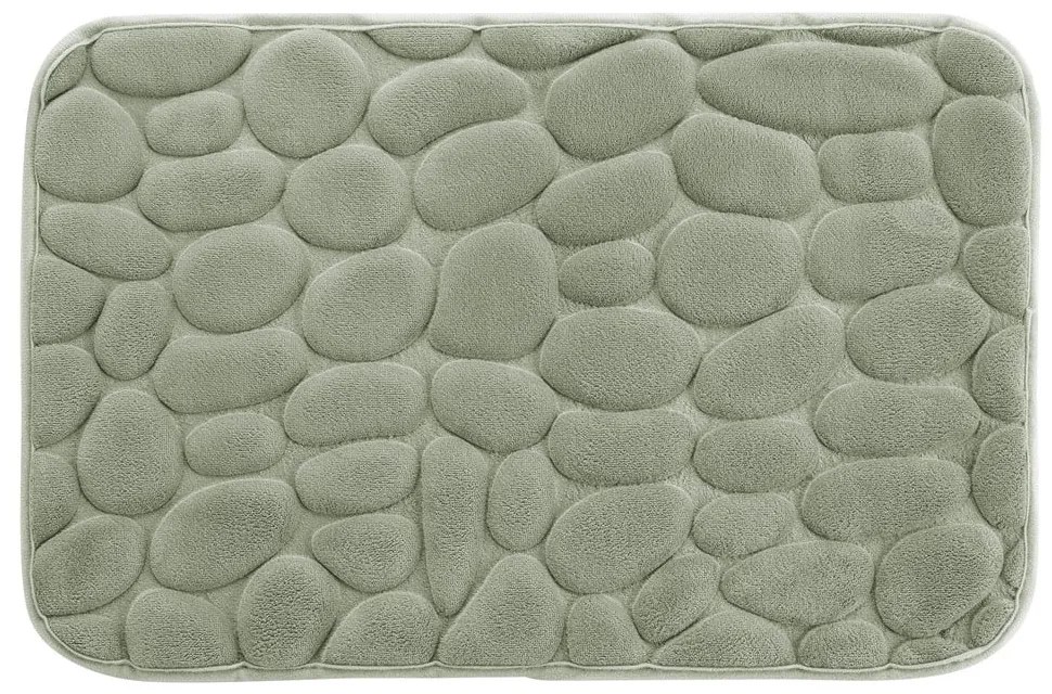 Covoraș de baie verde 50x80 cm Ricochet – douceur d'intérieur