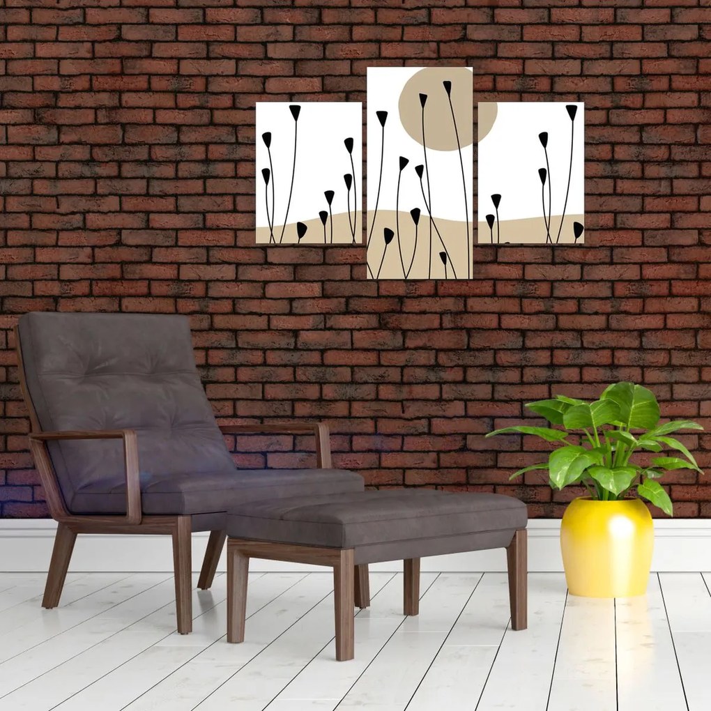 Tablou - Pajiște grafică N⁰2 (90x60 cm)