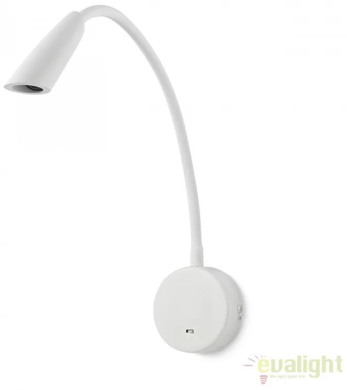 Aplica de perete LED stil modern BOKEN alba 41031