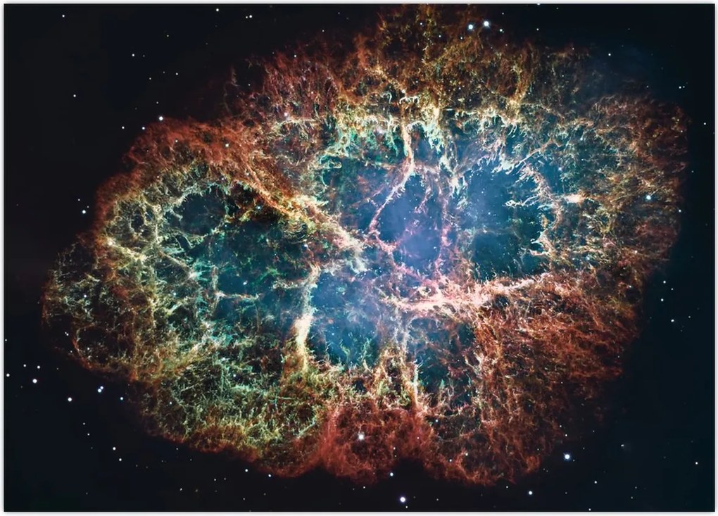 Tablou - Nebuloasa Crabului (70x50 cm)