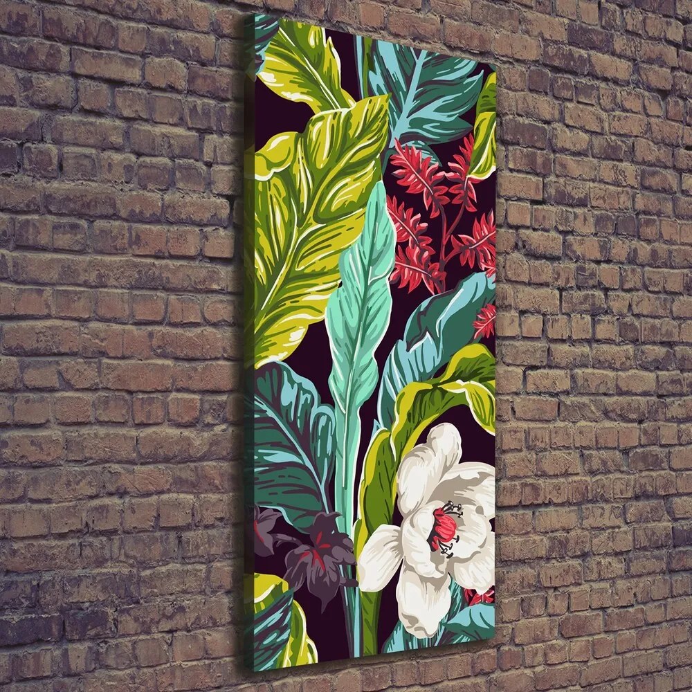 Imprimare tablou canvas Flori tropicale