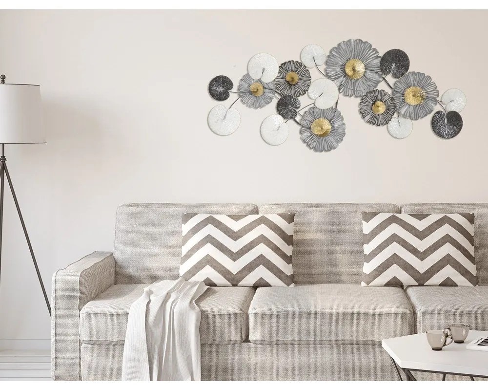 Decorațiune metalică pentru perete Mauro Ferretti Troby, 143 x 64cm