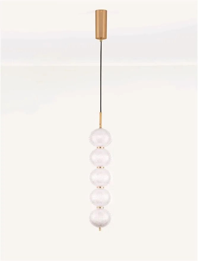 Lustra LED suspendata deosebita design modern KLELIA