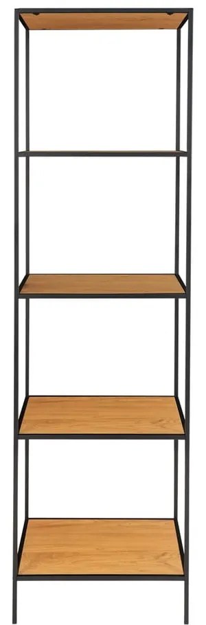 Bibliotecă cu aspect de lemn de stejar 51x170 cm Vita – House Nordic
