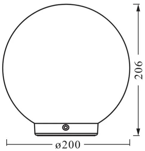 Osram - Lampă de masă LED RGBW reglabilă SMART+ MAGIC LED/3,5W/5V Wi-Fi