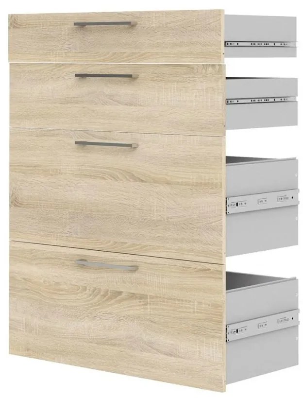 Sertare pentru dulapuri Modulo, stejar sonoma