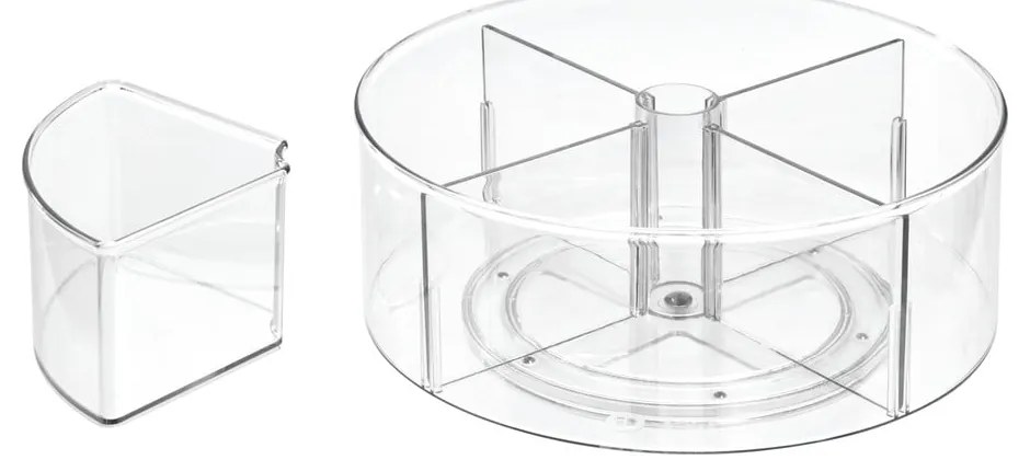 Cutie rotundă de depozitare iDesign The Home Edit, ⌀ 29 cm