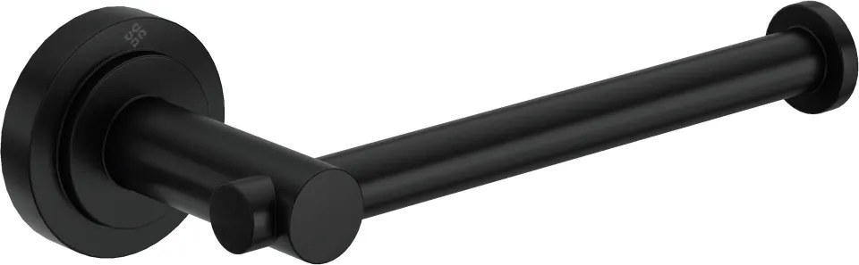 🛁 Suport pentru hârtie igienică TEMISTO, montare pe perete, finisaj nero – Cod ADT_N211