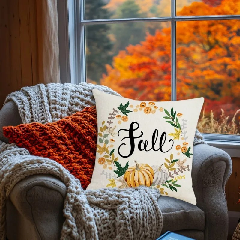 Husa de perna FALL 45x45 cm, crem