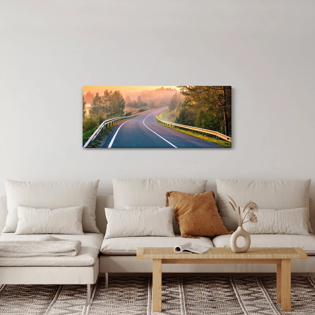 Tablou - Călătoria la răsăritul soarelui (120x50 cm)