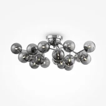 Plafoniera moderna 20 becuri G9 MOD545PL-20CH DALLAS Maytoni
