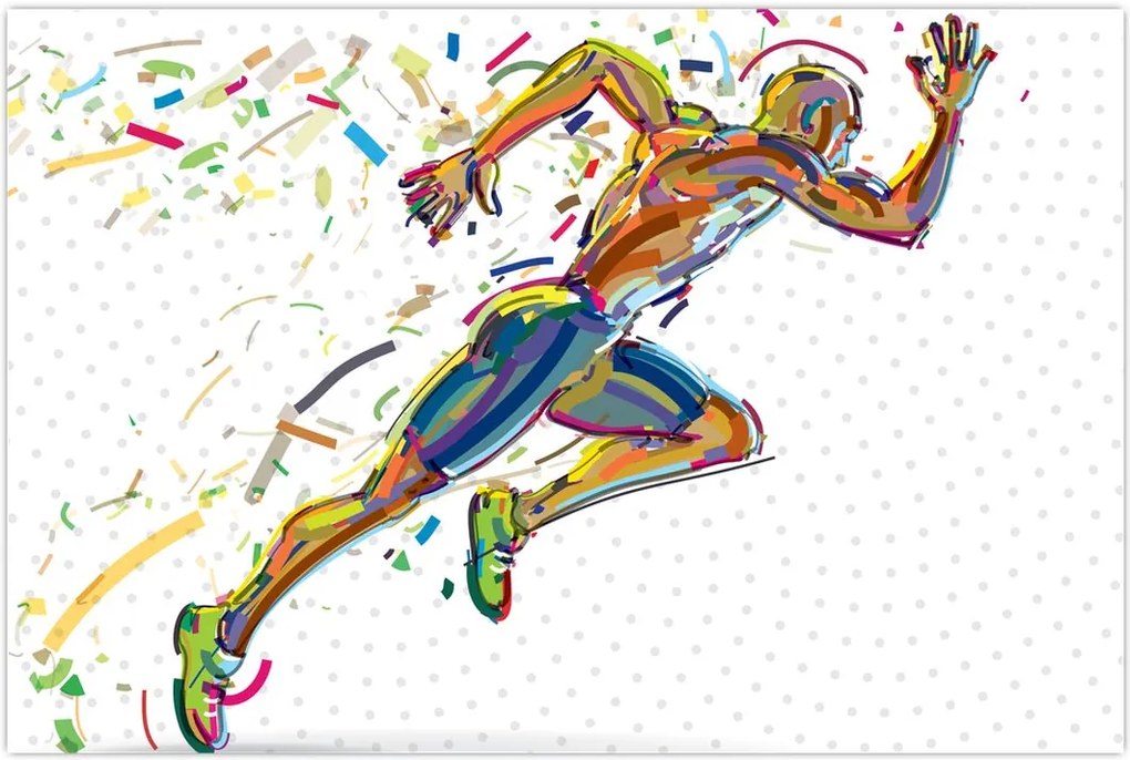 Tablou - Atlet (90x60 cm)