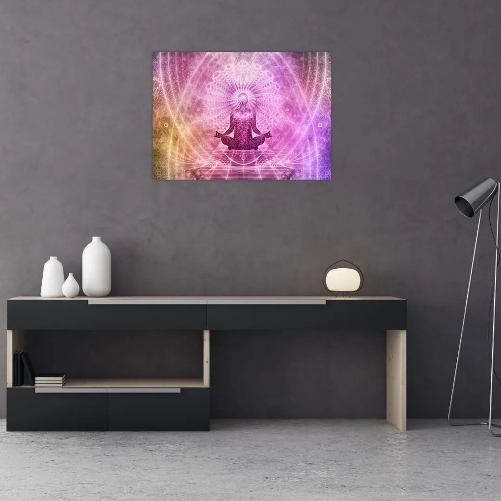 Tablou - Aura de meditație (70x50 cm)