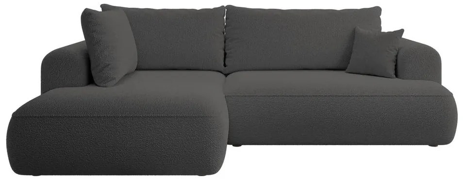 Colțar Olivo II (S) (gri închis + negru). 1099263