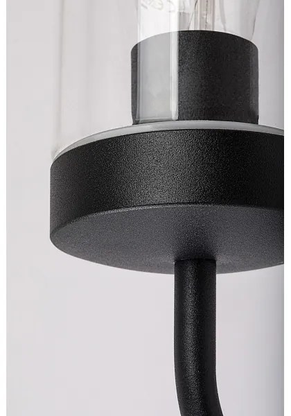 Aplică pentru baie YAGO 1xE27/60W/230V neagră Rabalux 3310