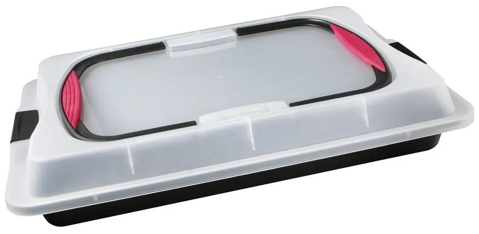 Tavă de copt cu capac portabil Zenker To Go, 42 x 29 cm