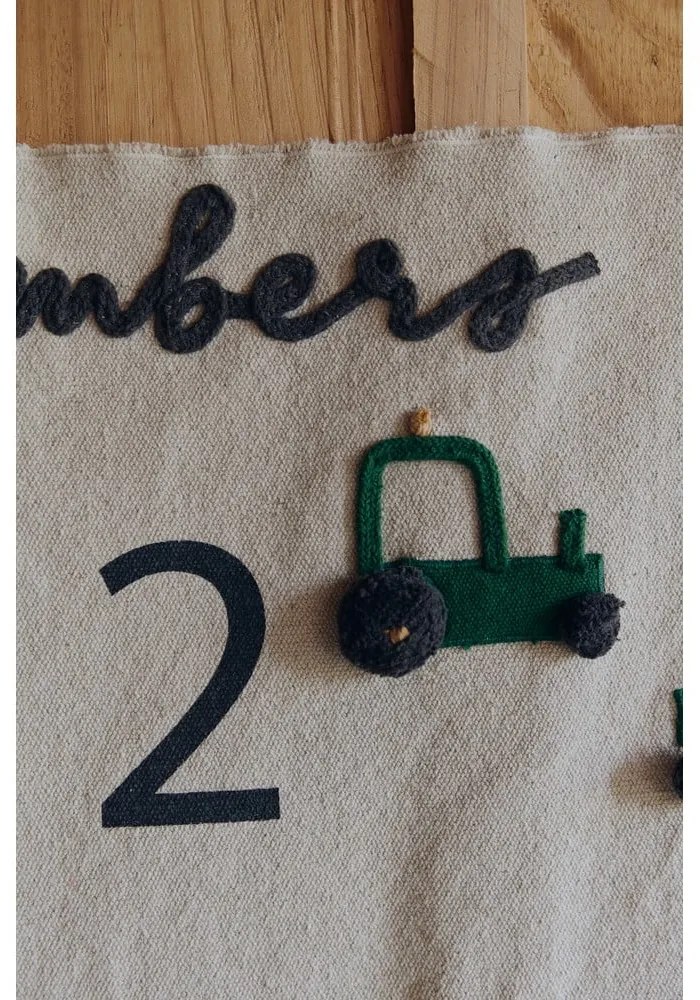 Decorațiune de perete pentru copii Farm Numbers – Lorena Canals