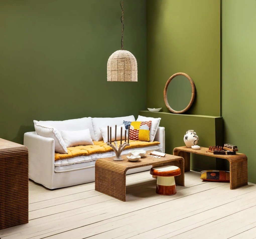 Set 2 masute de cafea din metal, "Shiitake"