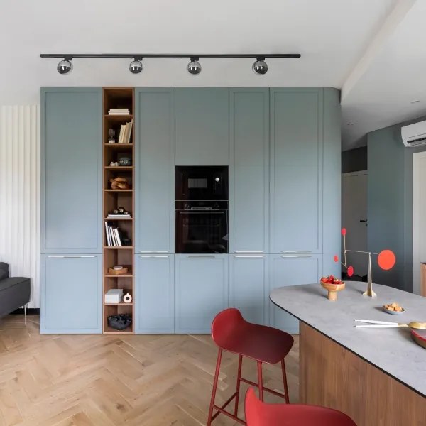 Plafonieră pentru sistem de șină TRACER 1xG9/8W/230V negru/negru fumuriu