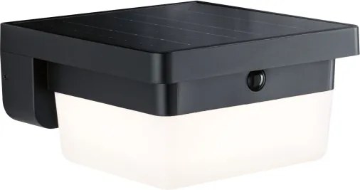 Paulmann 95748 - LED/2,3W IP44 Aplică solară de perete cu senzor ISLEEN 3,7/230V