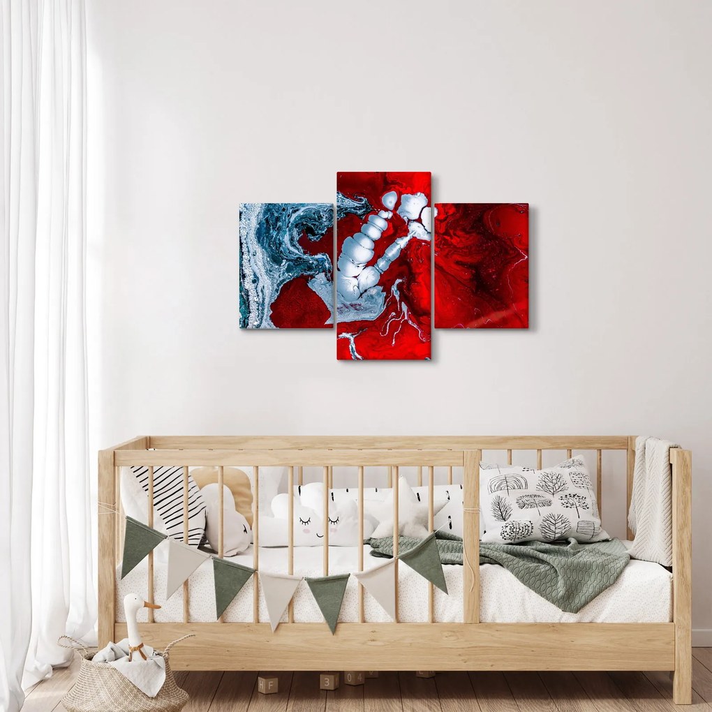 Tablou cu pete abstarcte (90x60 cm)
