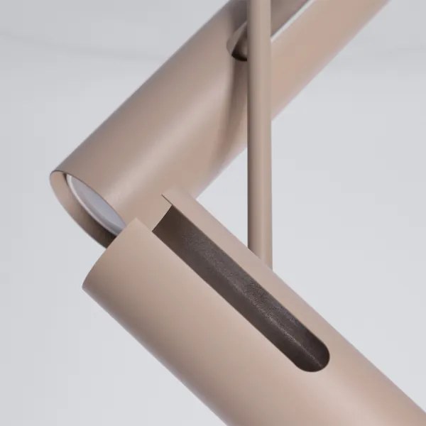 Brilagi - Lustru LED RGBW reglabil pe tijă BRANCH 2xGU10/6,5W/230V bej