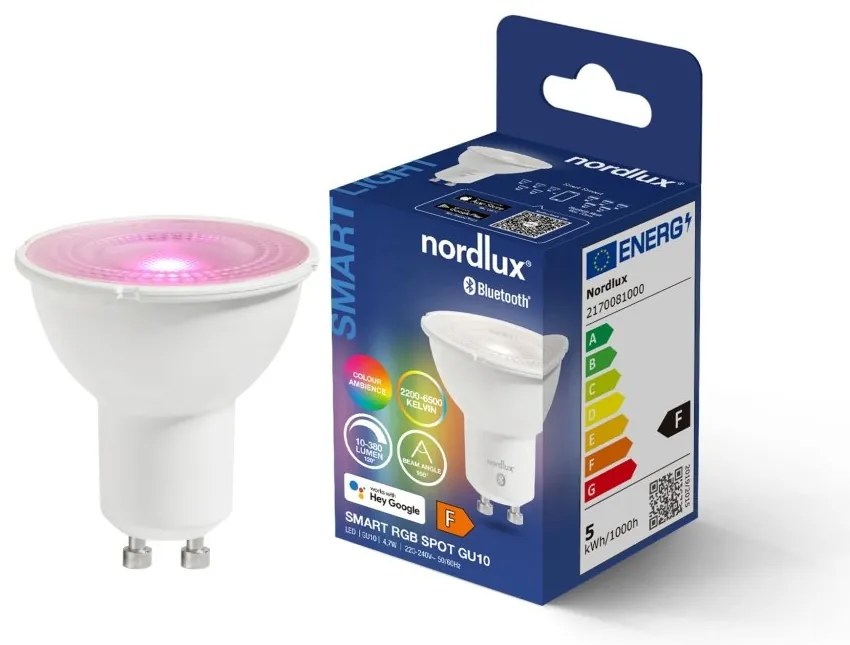 Bec Smart LED RGB GU10 PAR16 2200-6500K 380LM