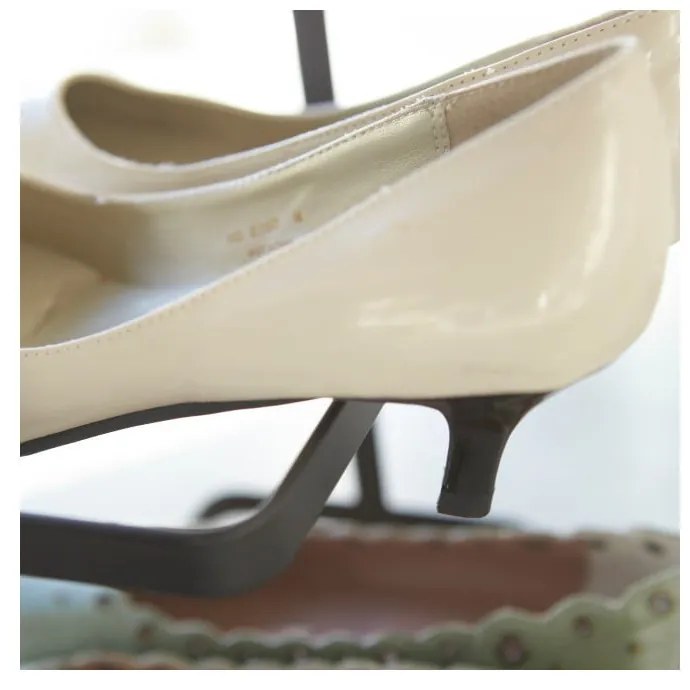 Pantofar negru din metal Tower Shoe Rack – YAMAZAKI