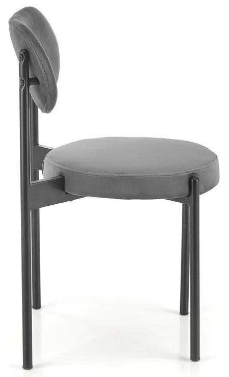 Scaun de bucaterie Nash, gri