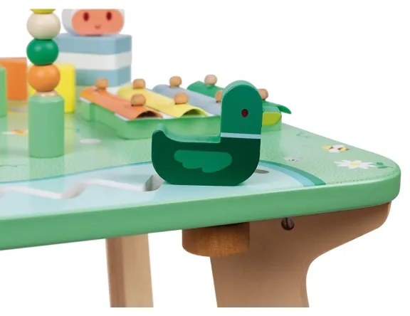 Janod - Masă interactivă pentru copii, temă pajiște