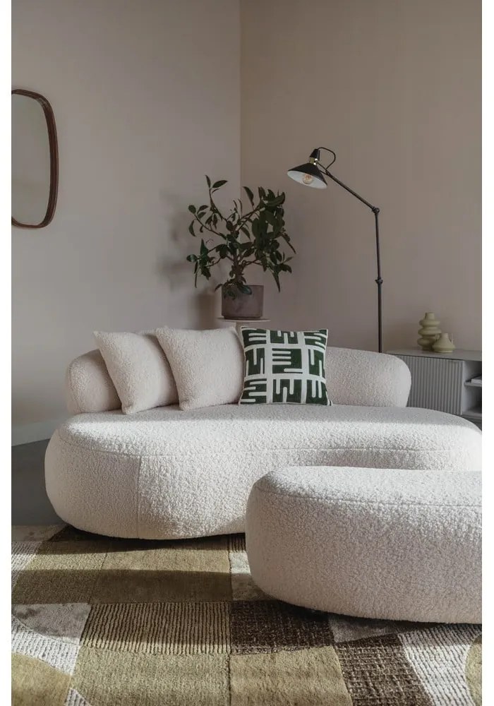 Canapea crem 185 cm Noxx – White Label