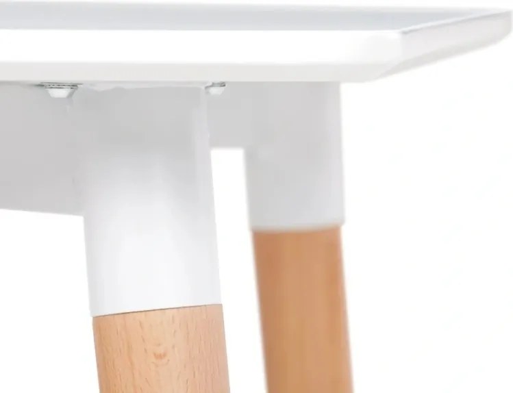 OFERTA Masa de dining alba BERGEN 120x80 cm calitate II