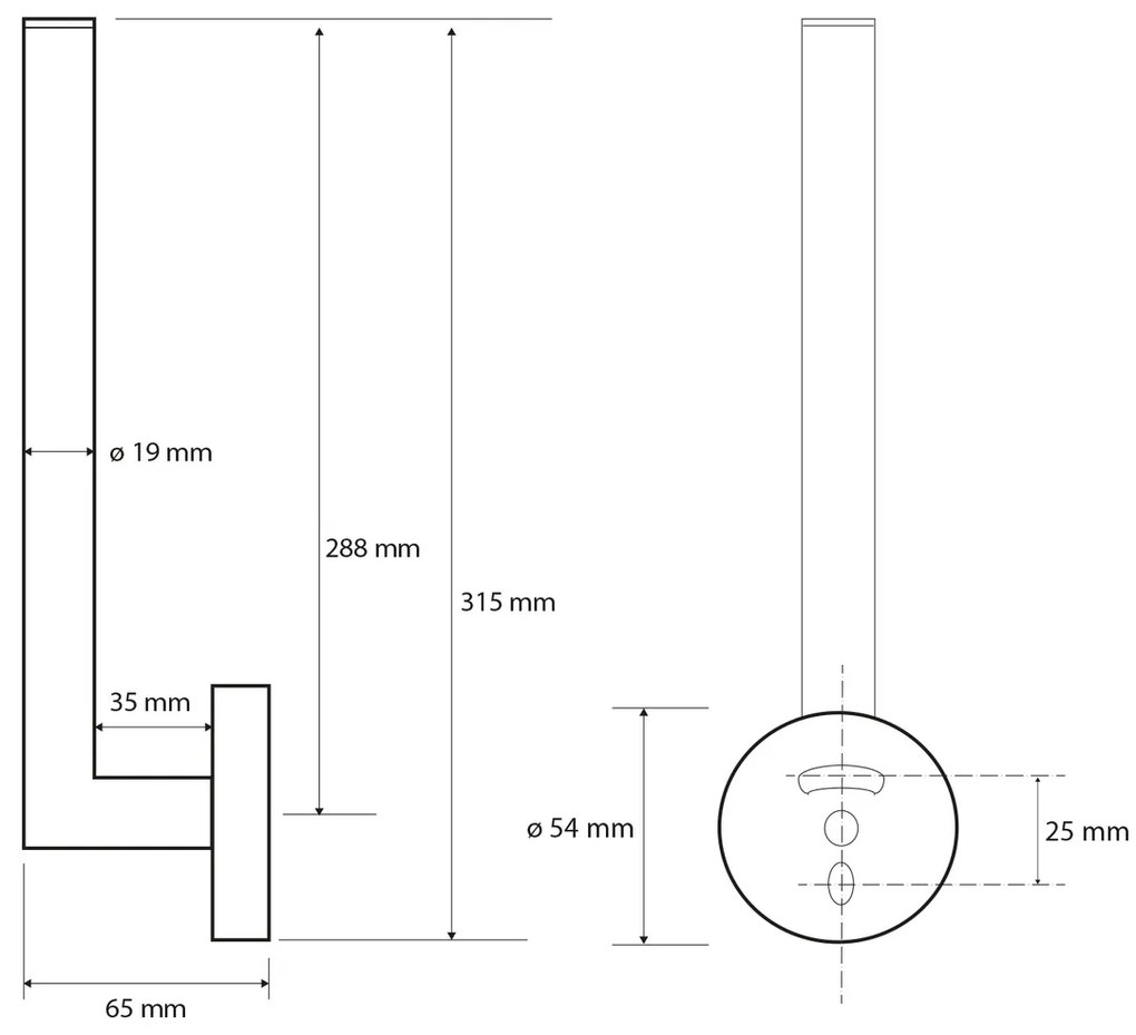 Suport hârtie igienică Sapho XR707 X-Round,rezervă pentru 2 role, crom