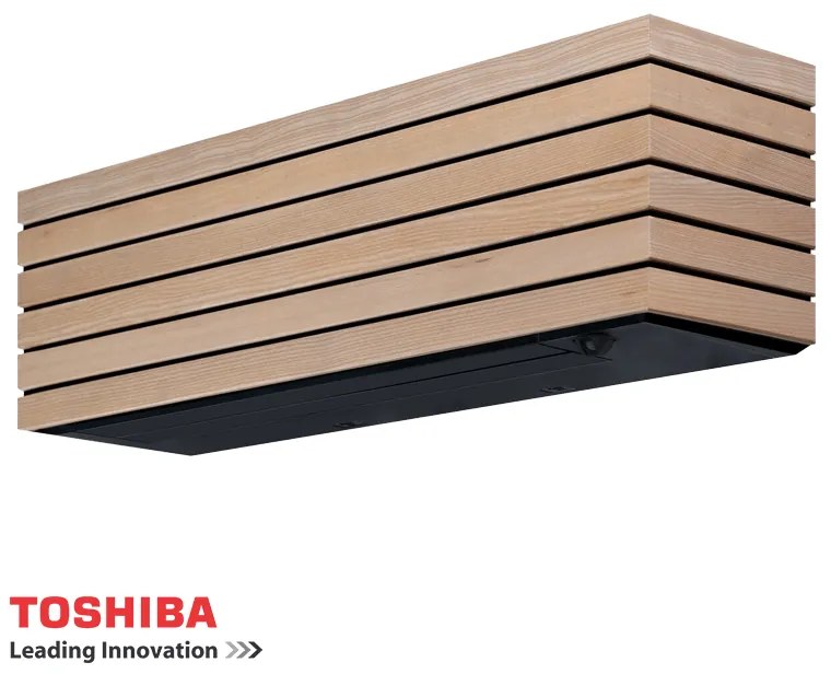 Aparat de aer conditionat inverter Toshiba Super Daiseikai 10 WOOD RAS-B10S4KVDG-E / RAS-10S4AVPG-E, 10 000BTU, 20 m², A+++/A+++, Maro