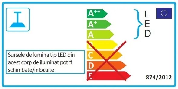 Plafoniera cu 2 spoturi directionabile Oliver 5109227