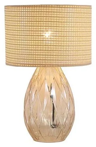 Searchlight EU54636CP - Lampă de masă DIANE 1xE27/40W/230V