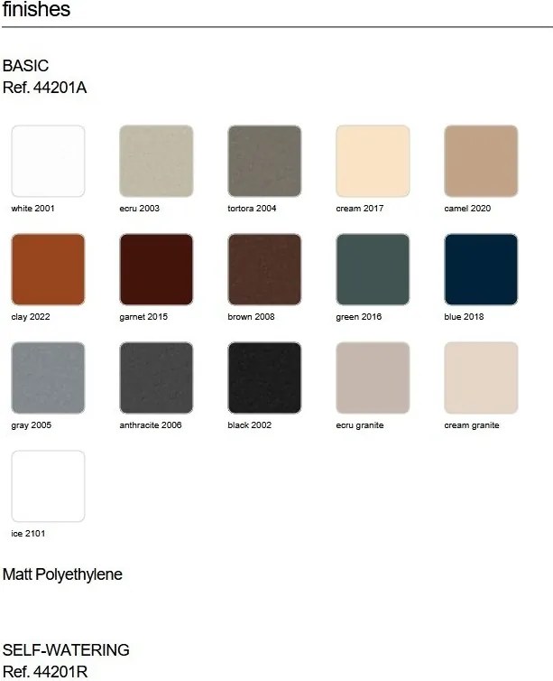 Ghiveci plante design decorativ modern exterior/interior ORIGAMI HANAMI 92x92x120cm