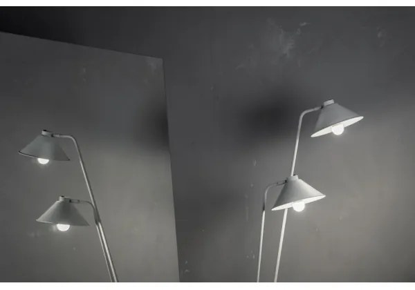 Lampadar GABIAN 2xE27/15W/230V alb Argon 7074