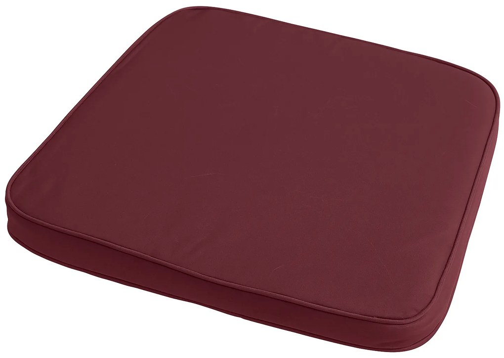 Perna de scaun pentru exterior VIREON 44x45 cm, vin rosu