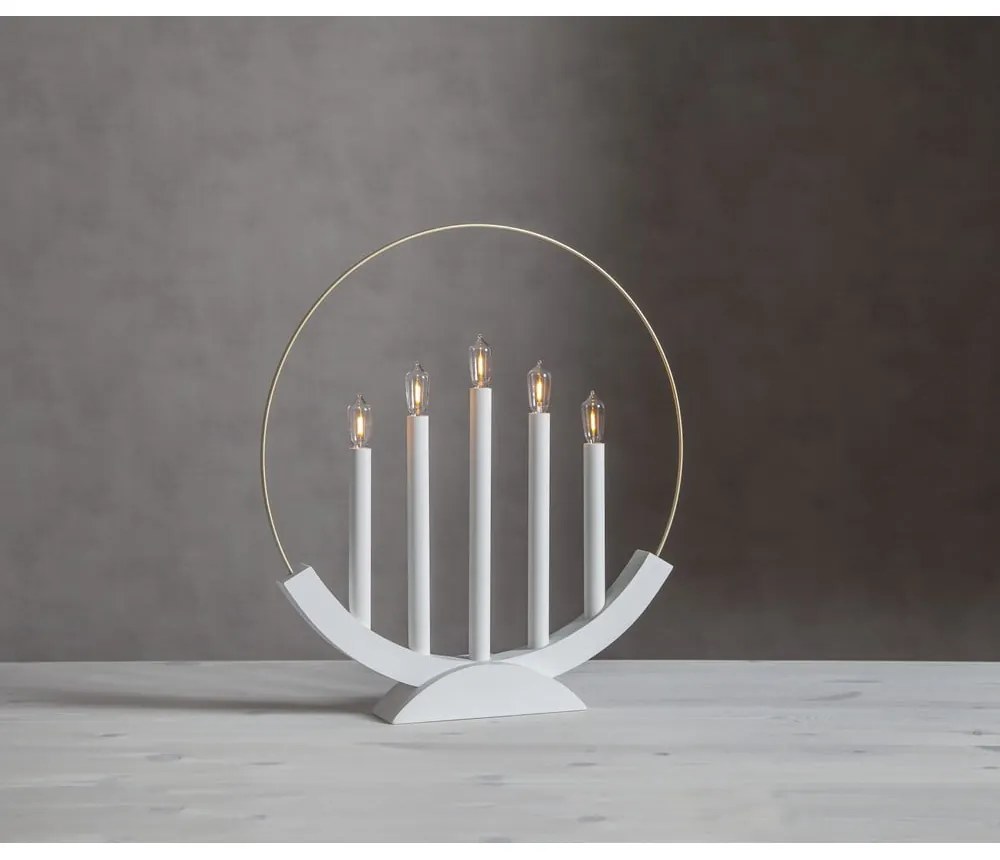 Decorațiune luminoasă de Crăciun albă Brace – Star Trading