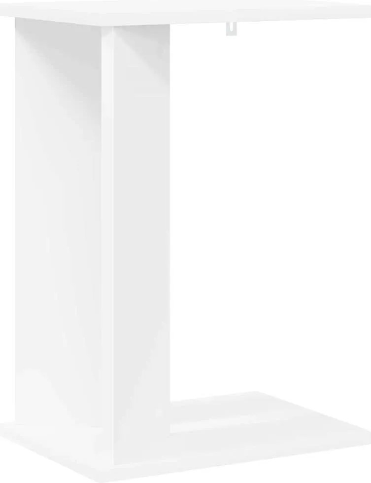 vidaXL Masă laterală Alb 35 x 25 x 50 cm Lemn compozit