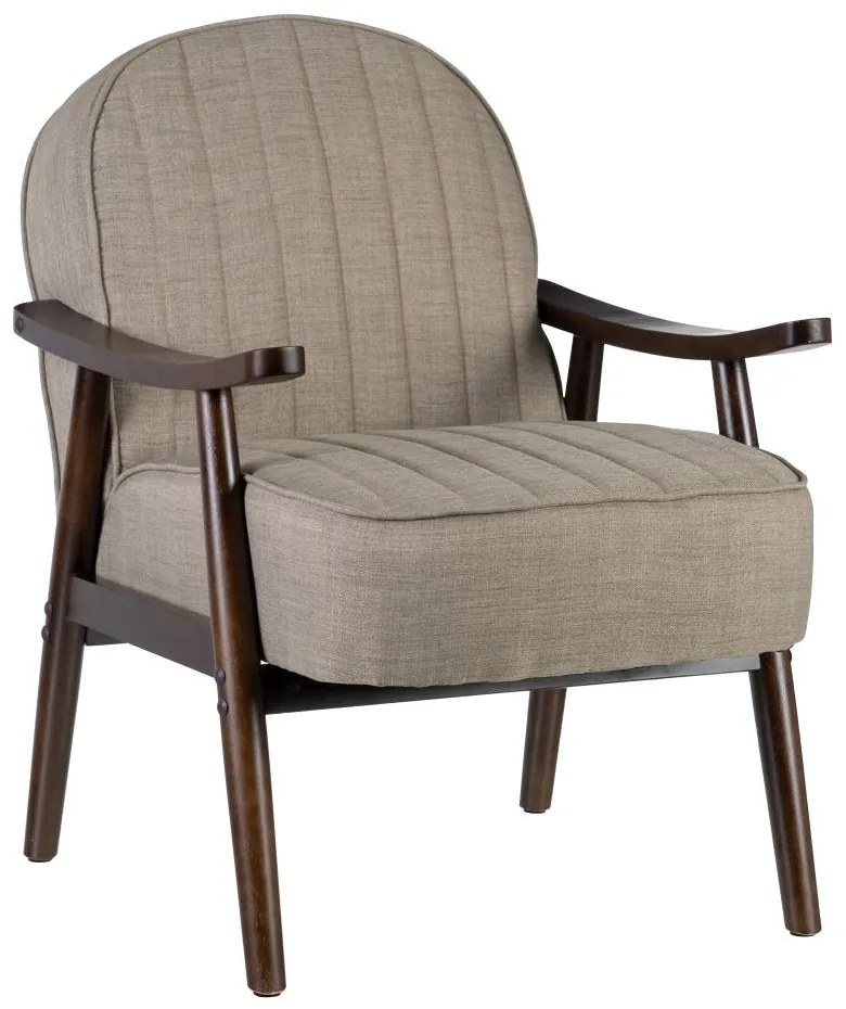Fotoliu Weave din poliester si lemn de pin 64 X 80 X 84 CM