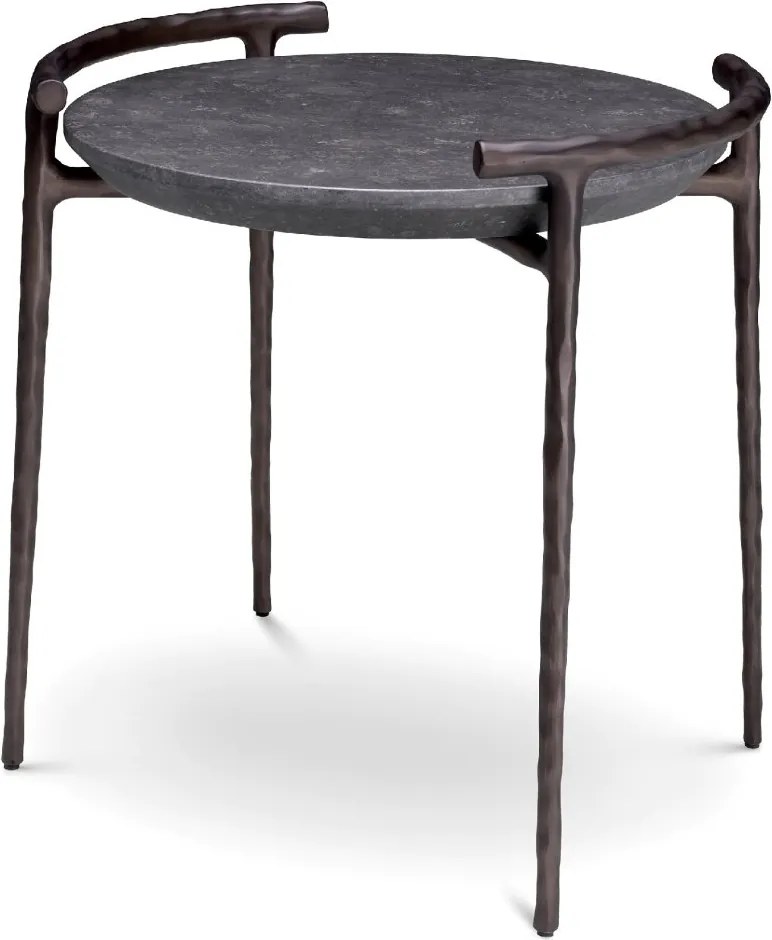 Masuta laterala design LUX cu blat din marmura Arca