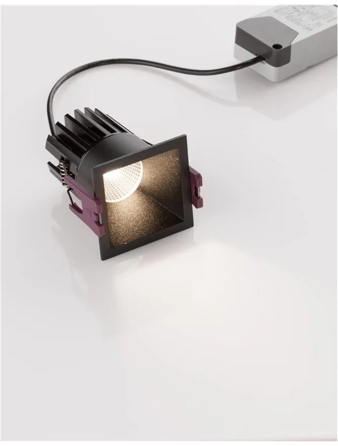 Spot LED incastrabil pentru tavan fals BREE negru NVL-9232114