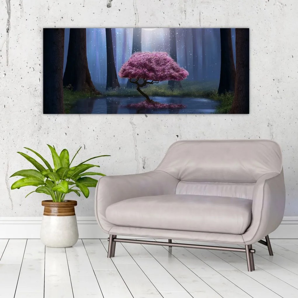 Tablou - Noapte magică (120x50 cm)