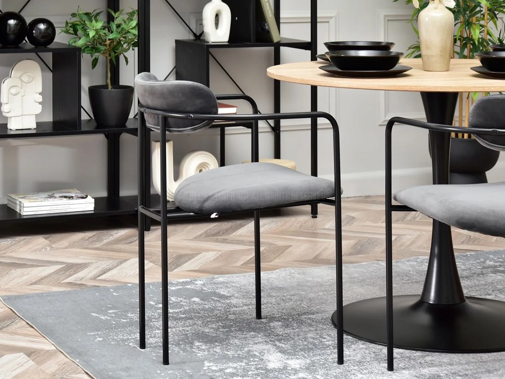 Scaun Magnus (grafit + negru). 1111143