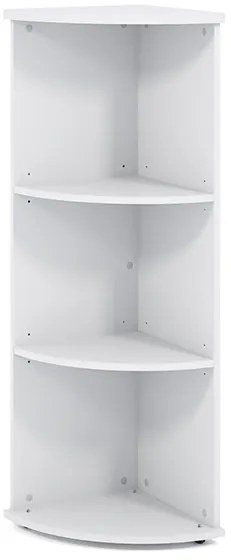 Dulap coltar mediu Impress 37 x 37 x 119,6 cm, alb