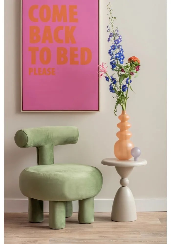 Măsuță auxiliară rotundă din metal ø 34 cm Folly – Leitmotiv