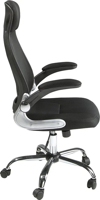 Scaun de birou pivotant design modern Black