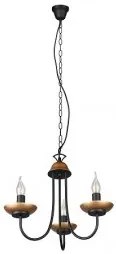 Lustra clasica 3 becuri E14 Livia 101700332 Trio